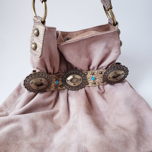 Vintage Kathy Van Zeeland Tan Shoulder Bag - Picture 14 of 16